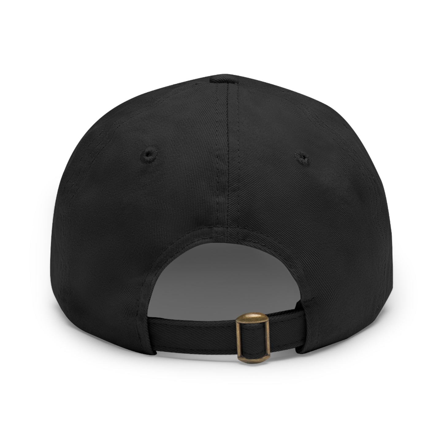 DYD WEAR Dad Hat with Leather Patch (Rectangle)