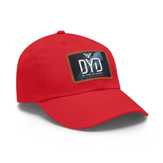 DYD WEAR Dad Hat with Leather Patch (Rectangle)